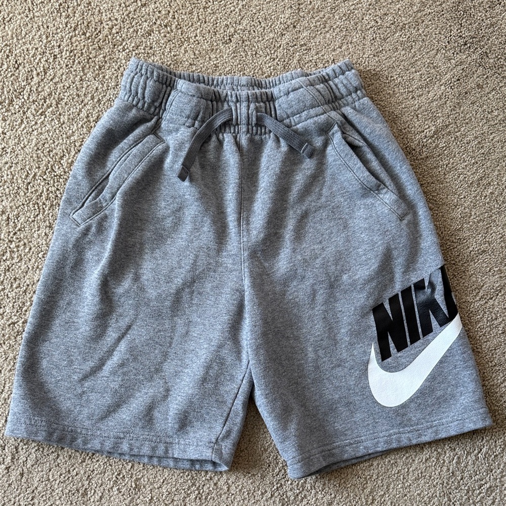 Nike Kids Heather Gray Shorts